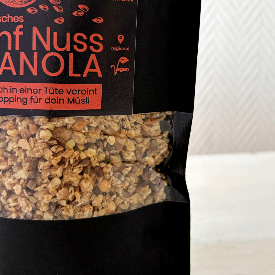 Walnuss.Duo: Granola und Mehl